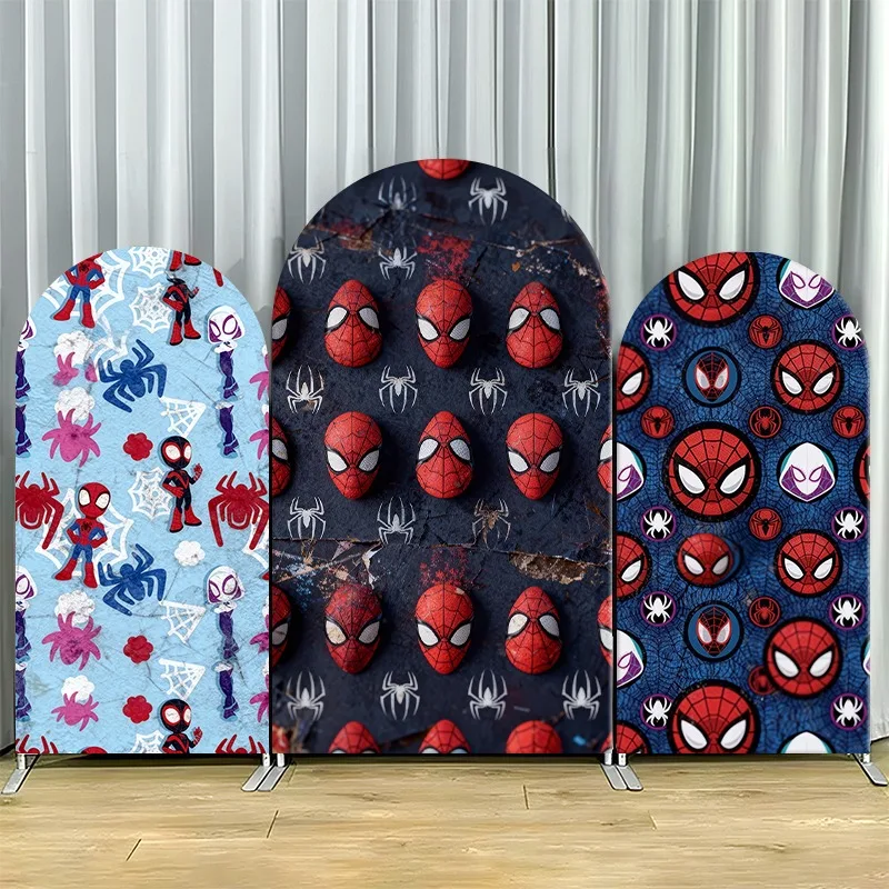 Arch Backdrop Cover Single Side Spider Man Red Blue Masks Spiders Party Decoration Photo Booth Background Props Event Supplies
Arch Backdrop Cover Single Side Spider Man Red Blue Masks Spiders Party Decoration Photo Booth Background Props Event Supplies