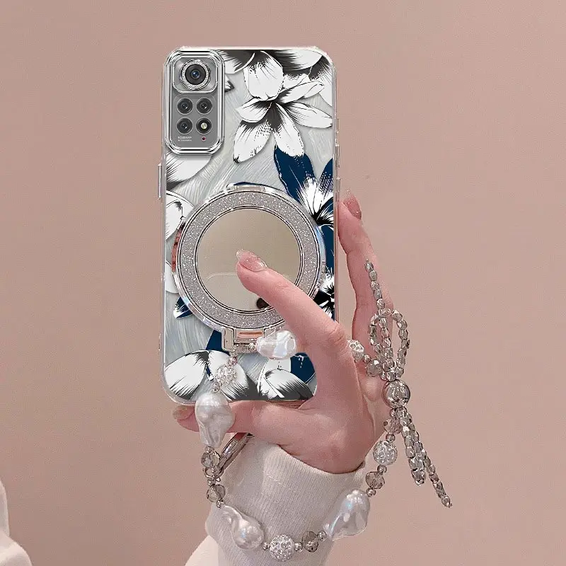 Note 11Pro Blue petals Bracelet Holder Phone Case For Xiaomi Redmi Note 11Pro 8 9 10S 10 10ProMax 9ProMax 9S 10Lite Cover
Note 11Pro Blue petals Bracelet Holder Phone Case For Xiaomi Redmi Note 11Pro 8 9 10S 10 10ProMax 9ProMax 9S 10Lite Cover