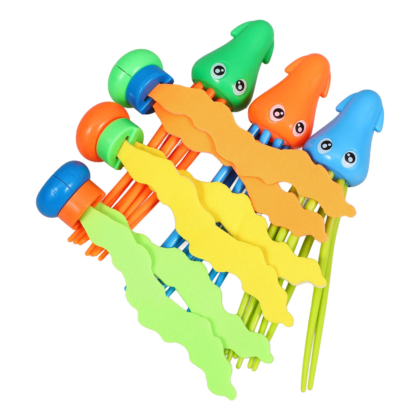 6Pcs Diving Seagrass Jellyfish Pool Set for Kids Ages 4-8 Lightweight Portable Safe Fun Gift Diving Pool Toys Dive Toys
6Pcs Diving Seagrass Jellyfish Pool Set for Kids Ages 4-8 Lightweight Portable Safe Fun Gift Diving Pool Toys Dive Toys