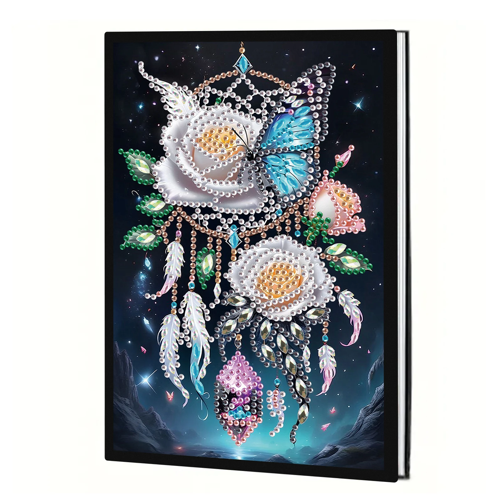 Diamond Art Painting Notebook Kit for Adults,Dream catcher Notebook Special shape Diamond Art Dots for Creative office Art Gift
Diamond Art Painting Notebook Kit for Adults,Dream catcher Notebook Special shape Diamond Art Dots for Creative office Art Gift