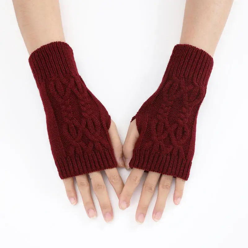 Half Finger Gloves for Women Winter Soft Warm Knitting Arm Gloves Soft Warm Half Finger Handschoenen Unisex Mitten Guantes
Half Finger Gloves for Women Winter Soft Warm Knitting Arm Gloves Soft Warm Half Finger Handschoenen Unisex Mitten Guantes