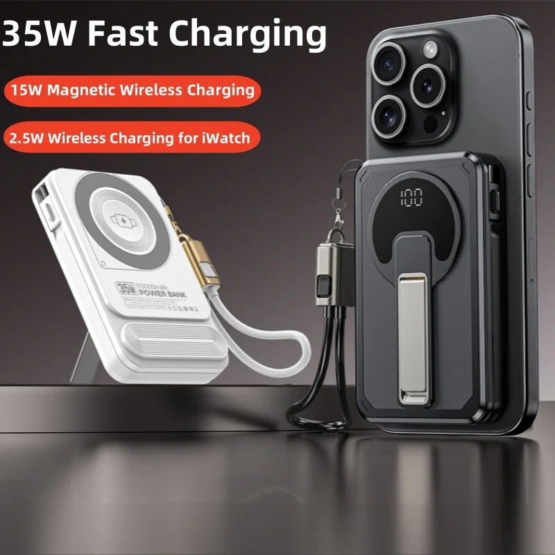 10000mAh Magsafe Power Bank for iWatch 35W Super Fast Charging Magnetic Wireless Portable Induction Charger For iPhone Powerbank
10000mAh Magsafe Power Bank for iWatch 35W Super Fast Charging Magnetic Wireless Portable Induction Charger For iPhone Powerbank