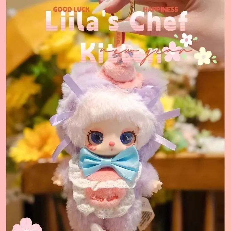 Lilila 4th Dessert Master Cat Series, плюшевая слепая коробка, подвеска, милая кукла, подарок на день защиты детей, компаньон для детей, партнер по росту
Lilila 4th Dessert Master Cat Series, плюшевая слепая коробка, подвеска, милая кукла, подарок на день защиты детей, компаньон для детей, партнер по росту