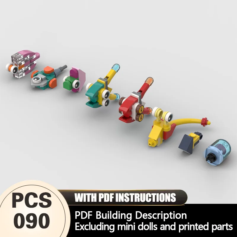 Creators Animal Series Model MOC Building Bricks Deep Sea Alien Fish Collection Modular Technology Gifts Holiday Assemble Toys
Creators Animal Series Model MOC Building Bricks Deep Sea Alien Fish Collection Modular Technology Gifts Holiday Assemble Toys