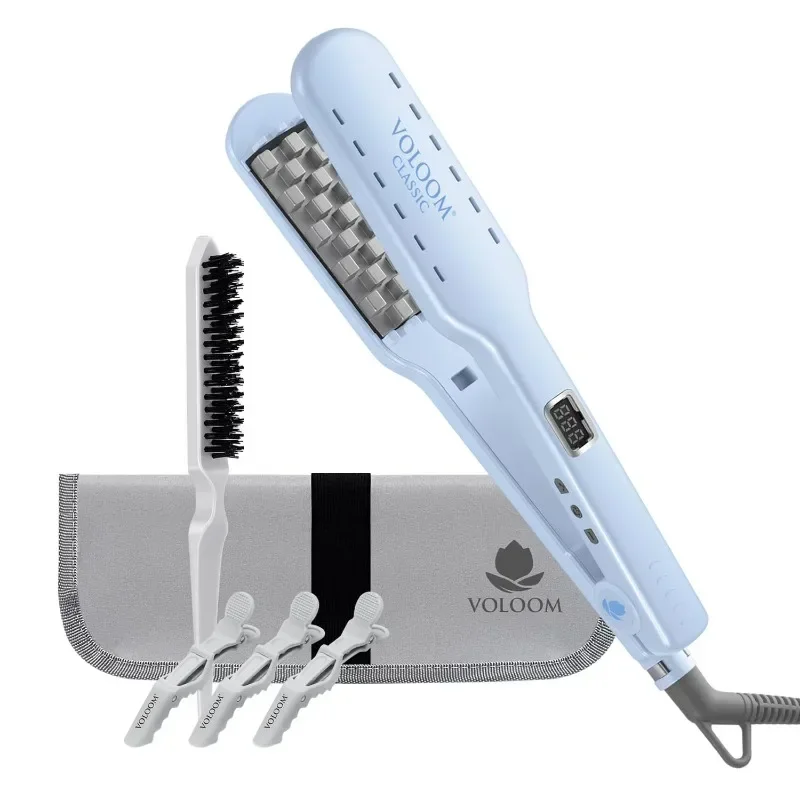 Voloom Classic 1-½” Inch Professional Volumizing Ceramic Hair Iron | for Thicker Hair or Larger Lasting Hair Volume
Voloom Classic 1-½” Inch Professional Volumizing Ceramic Hair Iron | for Thicker Hair or Larger Lasting Hair Volume