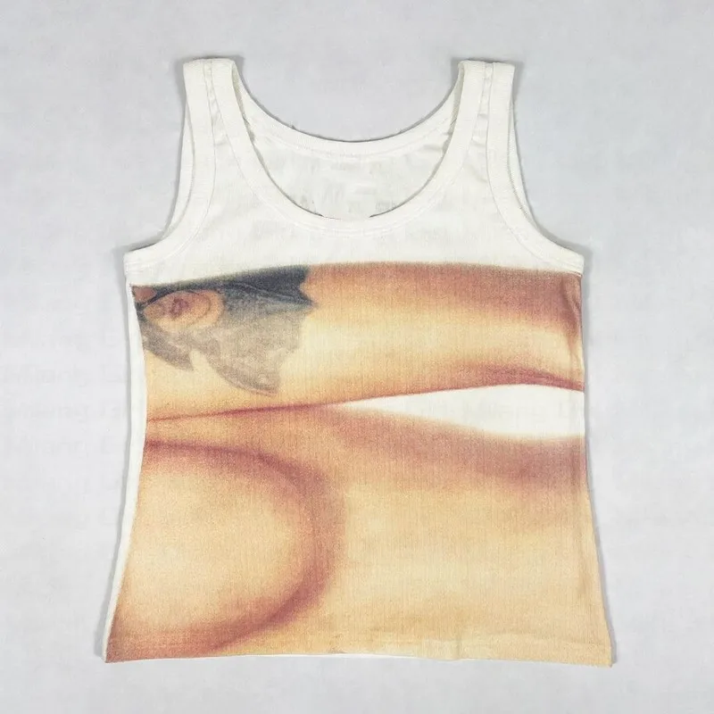 2023 Summer Print Graphic Letters print Sleeveless Y2k Clothes Vintage Sleeveless Tank Top Aesthetic Harajuku Streetwear Slim
2023 Summer Print Graphic Letters print Sleeveless Y2k Clothes Vintage Sleeveless Tank Top Aesthetic Harajuku Streetwear Slim