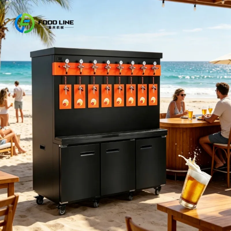 Commercial Draft Beer Dispenser Stainless Steel Kegerator with Temperature Control and Pressure Adjustment for Bars Restaurants
Commercial Draft Beer Dispenser Stainless Steel Kegerator with Temperature Control and Pressure Adjustment for Bars Restaurants