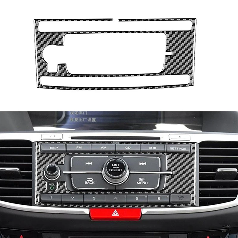 Soft Carbon Fiber Car Center Console CD Volume Switch Panel Frame Cover Trim Sticker For Honda Accord 2013-2017 LHD Accessories
Soft Carbon Fiber Car Center Console CD Volume Switch Panel Frame Cover Trim Sticker For Honda Accord 2013-2017 LHD Accessories