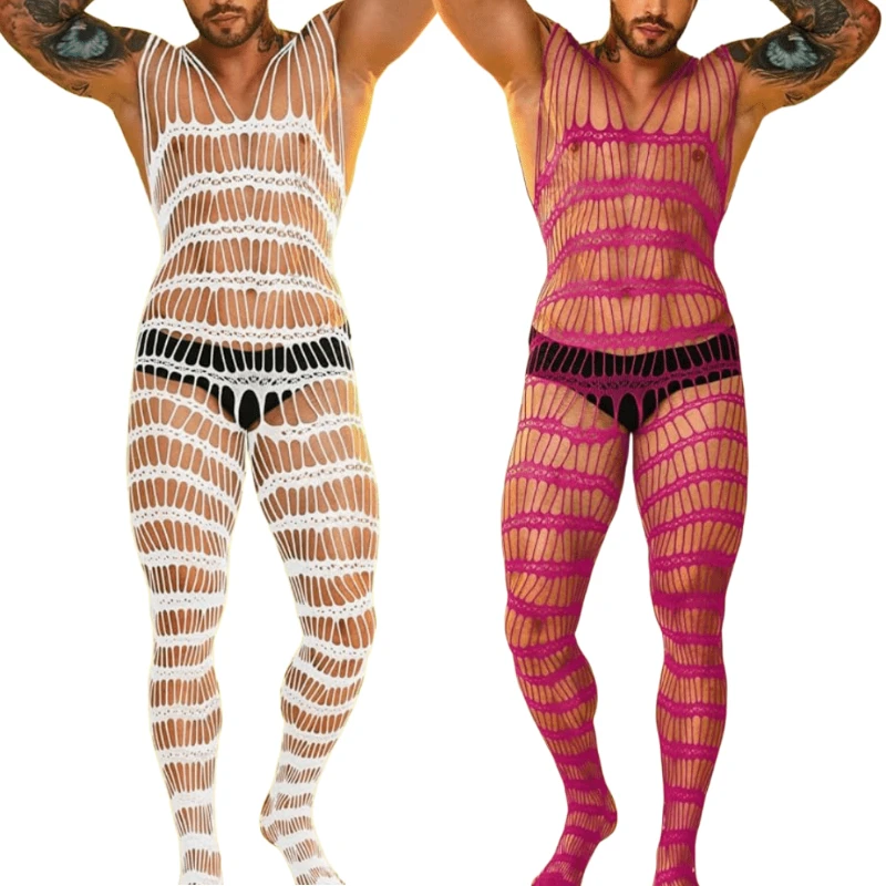 Men's Sexy lenceria Hot 7-Color Male Underwear Mens Clothes Husband Date Lingerie Men Sexy Nightwear Plus Size Net Bodysuits
Men's Sexy lenceria Hot 7-Color Male Underwear Mens Clothes Husband Date Lingerie Men Sexy Nightwear Plus Size Net Bodysuits