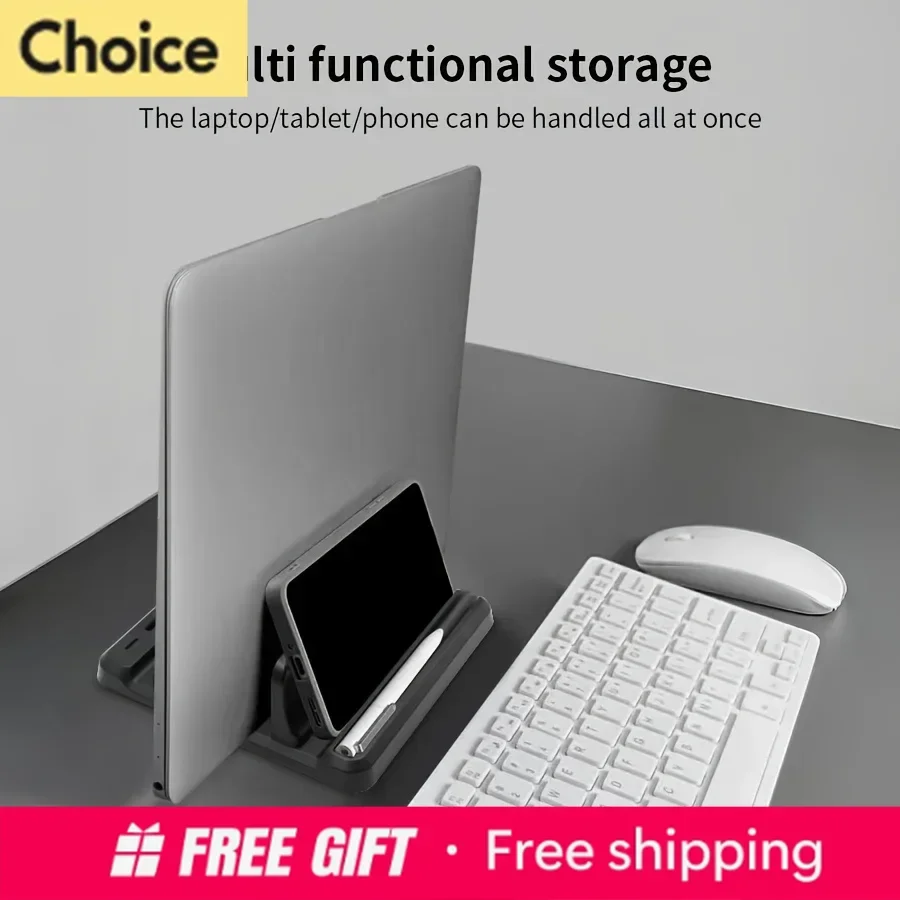 2028 Vertical Laptop Stand Plastic Portable /Tablet/Phone Holder Universal Storage Rack Notebook Dock Space Save Accessory New
2028 Vertical Laptop Stand Plastic Portable /Tablet/Phone Holder Universal Storage Rack Notebook Dock Space Save Accessory New