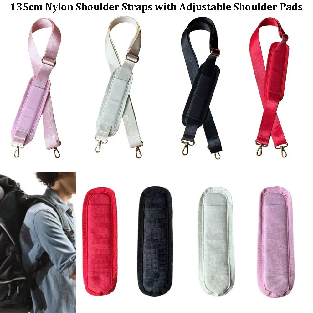 Detachable Breathable Nylon Shoulder Straps 135cm 4 Colors Adjustable Shoulder Pads Shoulder Strap Pad Cushion
Detachable Breathable Nylon Shoulder Straps 135cm 4 Colors Adjustable Shoulder Pads Shoulder Strap Pad Cushion
