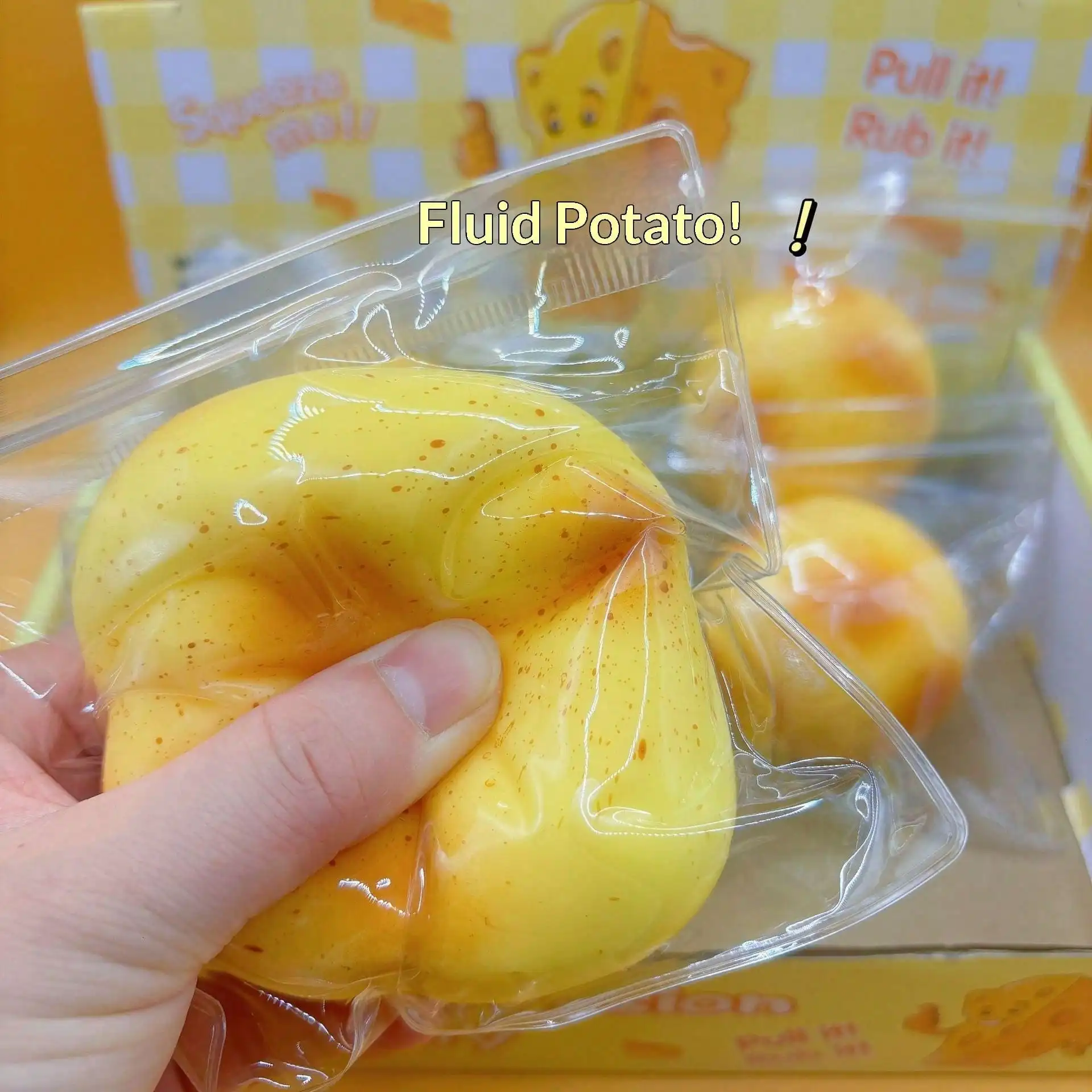 1pc Bread & Potato Squeeze Toy, Cartoon Cute Stress Relief Tool, Slow Rebound Squeeze Toy, Pressure Relief Gadget, Gift For Adults And Students, Desktop Decor, Student Gift, Birthday Gift, Party Favor
1pc Bread & Potato Squeeze Toy, Cartoon Cute Stress Relief Tool, Slow Rebound Squeeze Toy, Pressure Relief Gadget, Gift For Adults And Students, Desktop Decor, Student Gift, Birthday Gift, Party Favor