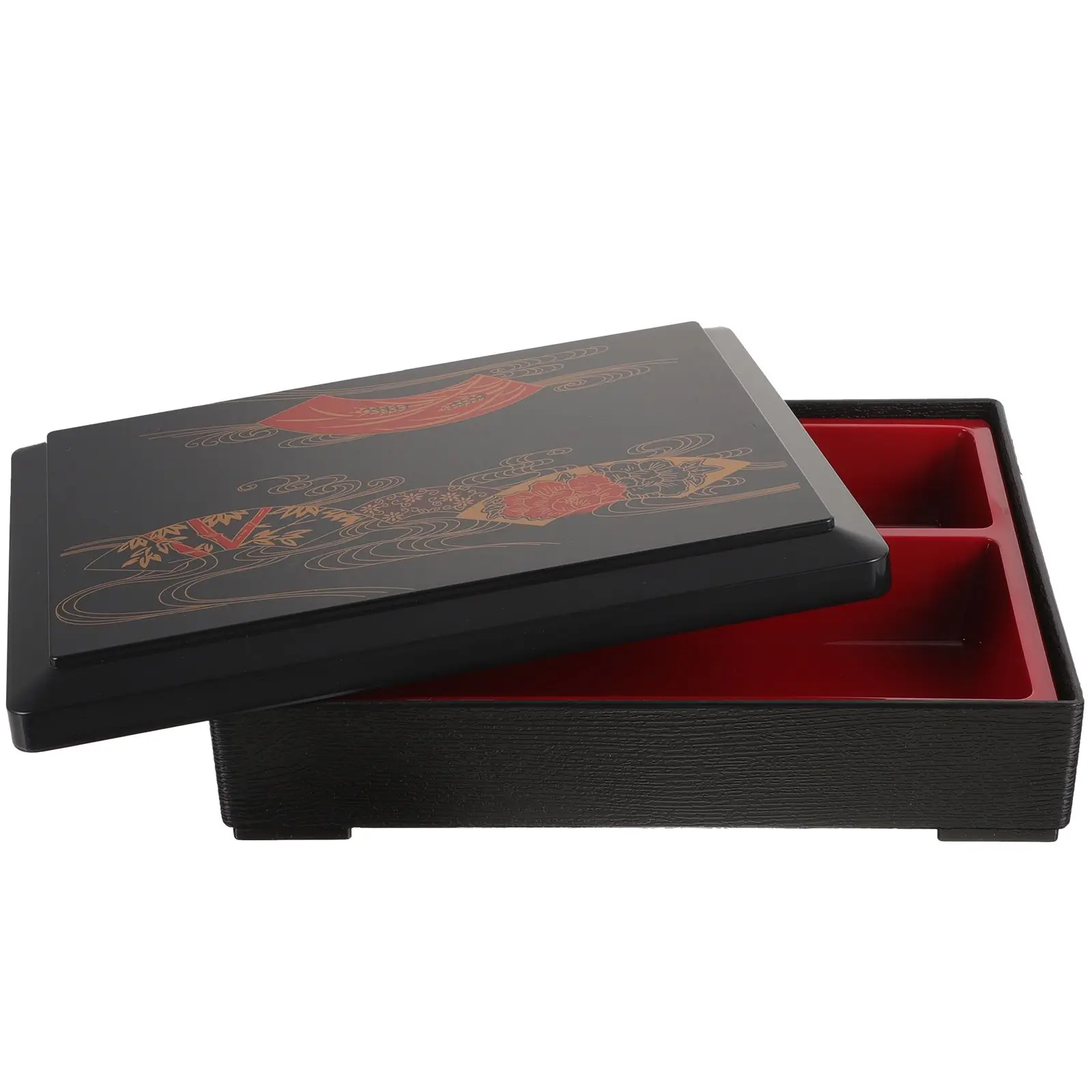 Japanese Red Print Lid 3 Compartments Plastic Large Capacity Lunch Box Adult Snack Containers Kitchen
Japanese Red Print Lid 3 Compartments Plastic Large Capacity Lunch Box Adult Snack Containers Kitchen