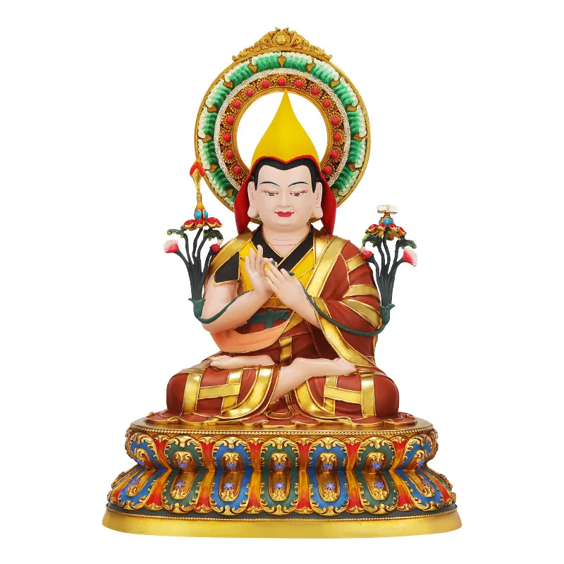 Antique bronze statue ornament Tibetan style offering
Antique bronze statue ornament Tibetan style offering