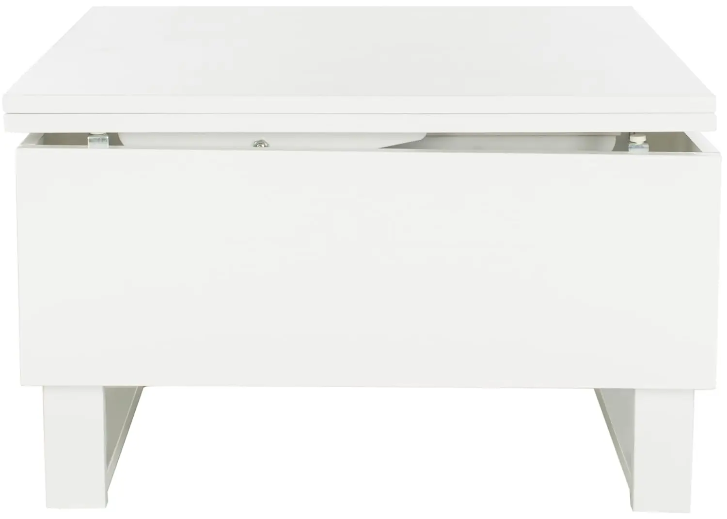 White Lift-Top Coffee Table Hidden Storage Compartment Modern Living Room 42in, Customized
White Lift-Top Coffee Table Hidden Storage Compartment Modern Living Room 42in, Customized