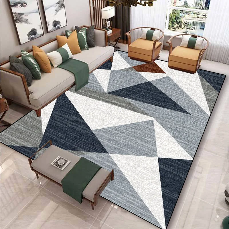 European Modern Geometric Carpet for Living Room Plush Decoration Home Nordic Non-slip Floor Mat Washable Bedroom Cloakroom Rugs
European Modern Geometric Carpet for Living Room Plush Decoration Home Nordic Non-slip Floor Mat Washable Bedroom Cloakroom Rugs