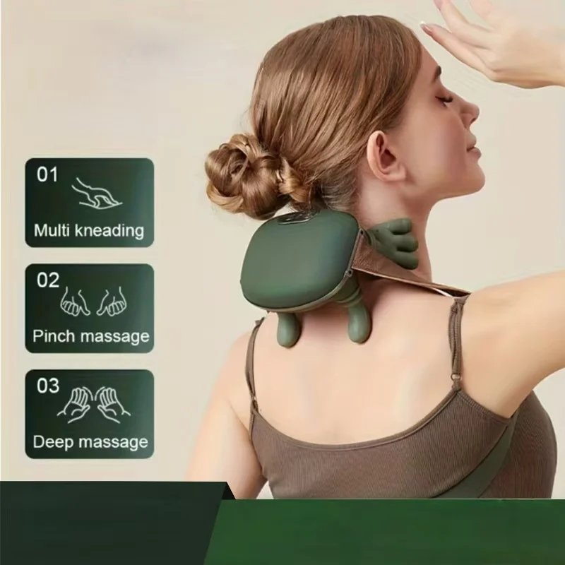 Super Deal!Neck Shoulder Massager, 3D Bionic Kneading Cervical Spine, Relax Muscle for Men Women
Super Deal!Neck Shoulder Massager, 3D Bionic Kneading Cervical Spine, Relax Muscle for Men Women