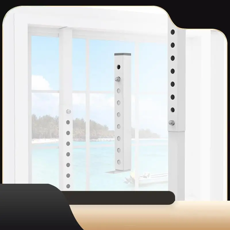 Adjustable AC Window Lock Bar, Small Window Security Bars For Child Safety, Window Stoppers For Vertical Sliding-T44C
Adjustable AC Window Lock Bar, Small Window Security Bars For Child Safety, Window Stoppers For Vertical Sliding-T44C