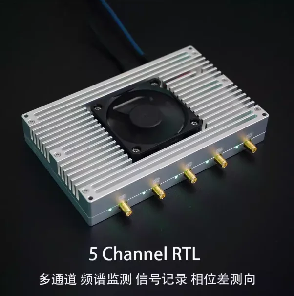For 5-channel synchronous SDR receiver RTL5CH Passive radar module RTL-SDR software radio direction finder
For 5-channel synchronous SDR receiver RTL5CH Passive radar module RTL-SDR software radio direction finder