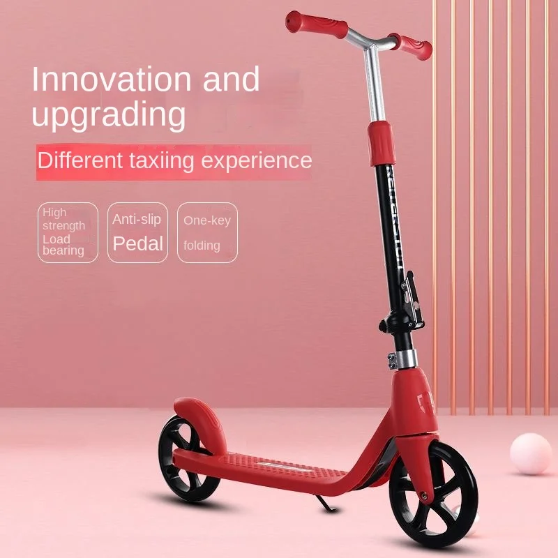 TULX Two Wheel Folding Scooter PU Wear Resistant Wheel Anti Slip Pedal With Good Shock Absorption Effect Convenient Operation
TULX Two Wheel Folding Scooter PU Wear Resistant Wheel Anti Slip Pedal With Good Shock Absorption Effect Convenient Operation