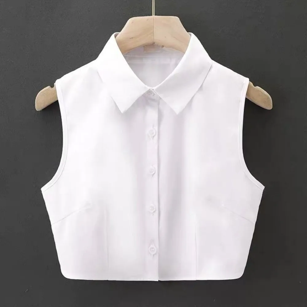 Clothes Accessory Detachable Fake Collar Blended White Neckline Half Shirt
Clothes Accessory Detachable Fake Collar Blended White Neckline Half Shirt