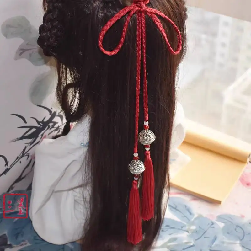 New Antiquities Purifying The Mind Gong Ling Hair Accessories Rope Hanfu Women Round Neck Robe Tassels Pendant Taoist Robe 185cm
New Antiquities Purifying The Mind Gong Ling Hair Accessories Rope Hanfu Women Round Neck Robe Tassels Pendant Taoist Robe 185cm