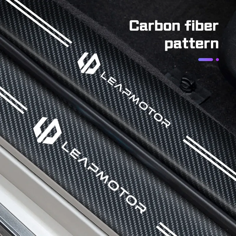 Universal Imitation Carbon Fiber Leather Car Door Sill Protection Strip For Leapmotor T03 S01 C11 C01 C10 C16B10 Car Accessories
Universal Imitation Carbon Fiber Leather Car Door Sill Protection Strip For Leapmotor T03 S01 C11 C01 C10 C16B10 Car Accessories
