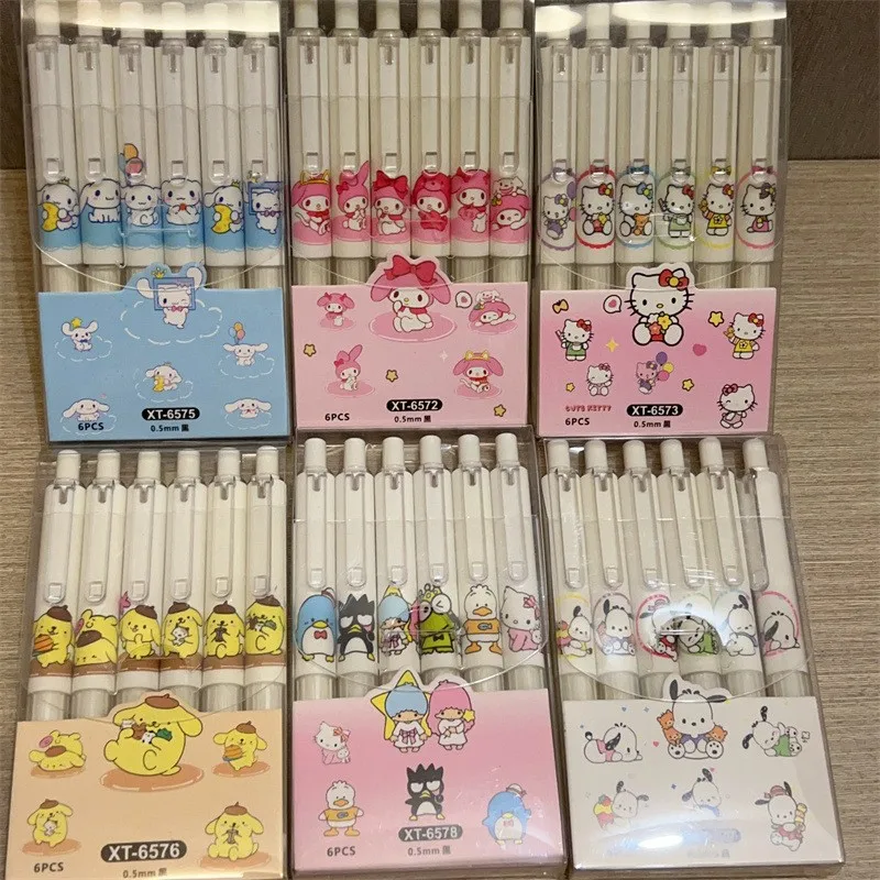 Cute Cartoon KT Cat Cartoon Learn Student Sanrio Press Neutral Pen Collection Study Supplies Press Pen Box Set
Cute Cartoon KT Cat Cartoon Learn Student Sanrio Press Neutral Pen Collection Study Supplies Press Pen Box Set
