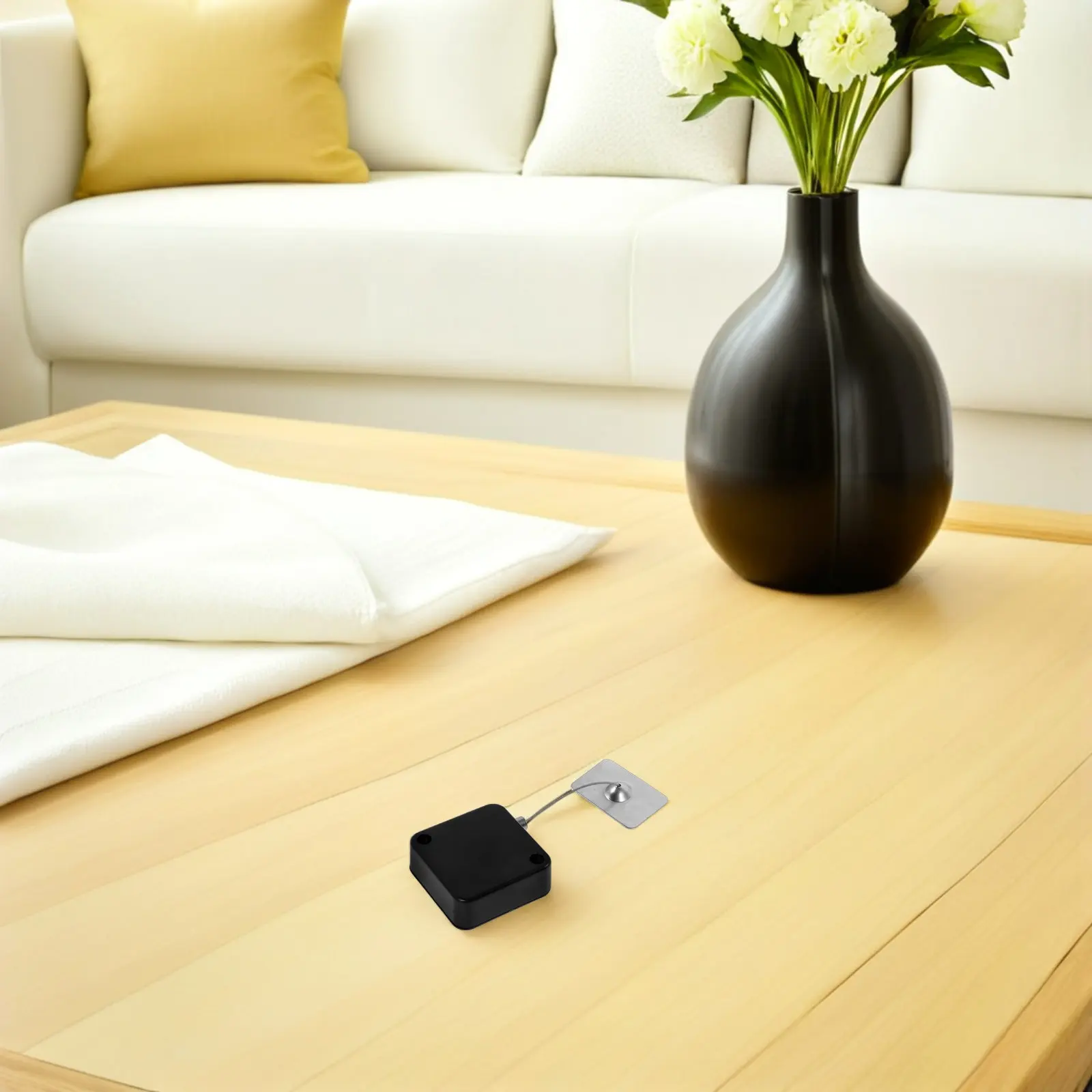 4Pcs Retractable Anti-Theft Cable Lock Box Automatic Telescopic Steel Wire Security Lock Merch Display Gaming Controller