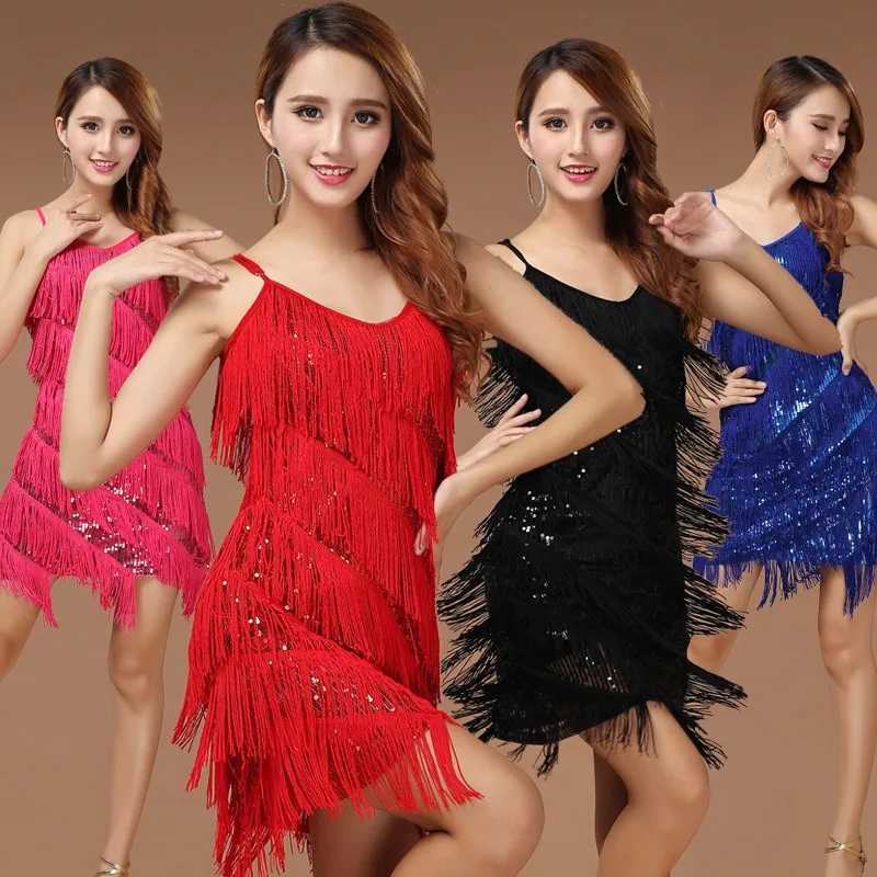 Sexy Club Women Sequin Tassel Latin Dance Dress Sleeveless Latino Mujer Salsa Tango Cha Cha Party Performance Ballroom Dancewear
Sexy Club Women Sequin Tassel Latin Dance Dress Sleeveless Latino Mujer Salsa Tango Cha Cha Party Performance Ballroom Dancewear