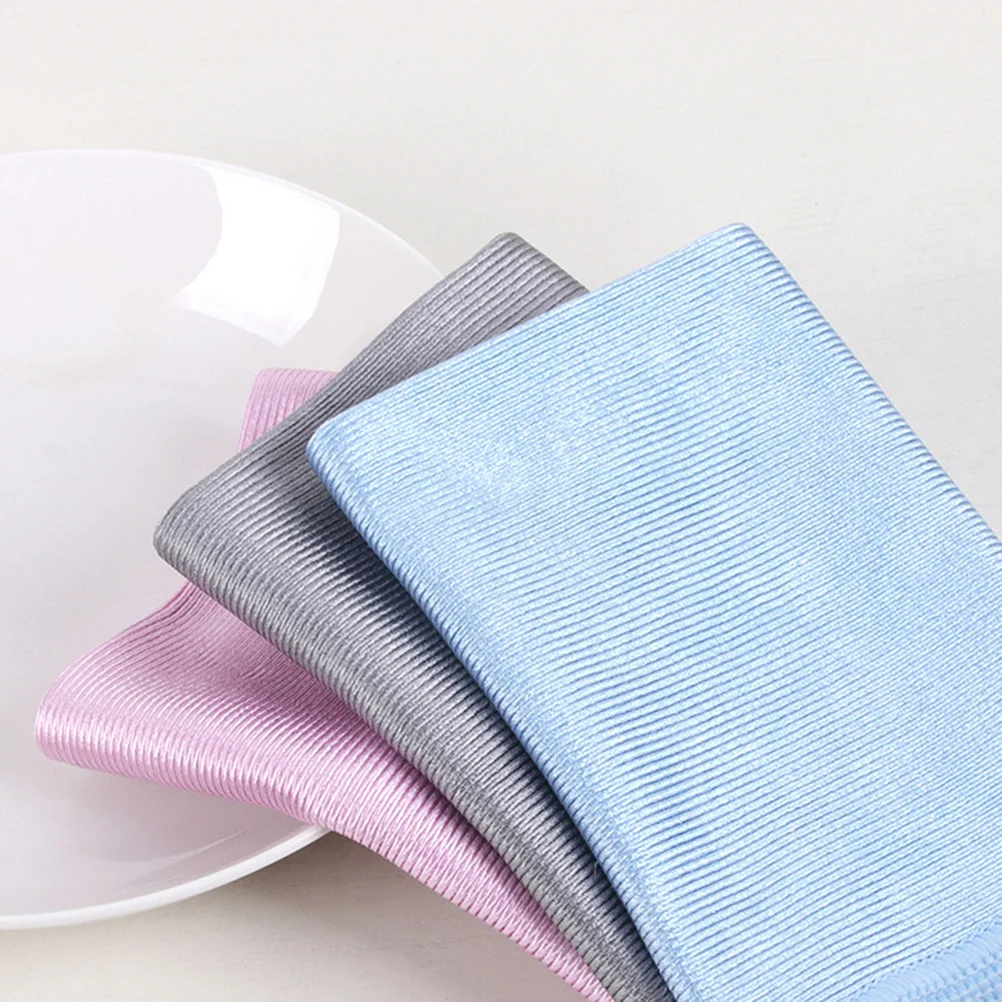 3Pcs Microfiber Dishcloth Kitchen Cleaning Cloth High Density Absorbent for Glass Mirror Cookware Household
3Pcs Microfiber Dishcloth Kitchen Cleaning Cloth High Density Absorbent for Glass Mirror Cookware Household