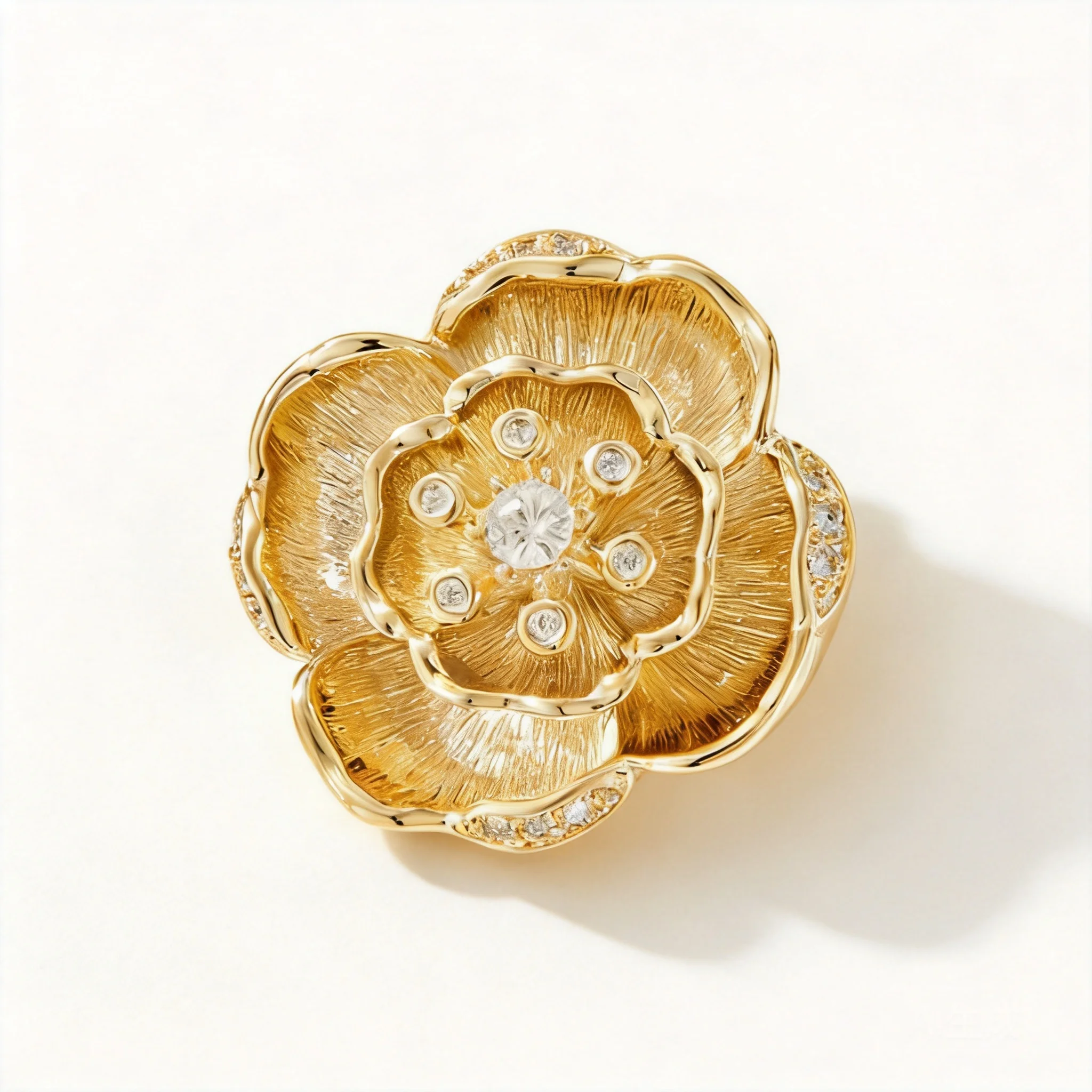 Chinese Style Auspicious Lucky Camellia Brooch Real Gold Plated Copper Alloy 3d Micro Inlaid Zircon Retro Elegant Delicate Corsa
Chinese Style Auspicious Lucky Camellia Brooch Real Gold Plated Copper Alloy 3d Micro Inlaid Zircon Retro Elegant Delicate Corsa