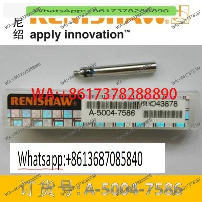 Удлинитель для стилуса Renishaw A-5004-7586 заменяет старый артикул M-5000-3648, удлинительный стержень 20 мм.
Удлинитель для стилуса Renishaw A-5004-7586 заменяет старый артикул M-5000-3648, удлинительный стержень 20 мм.