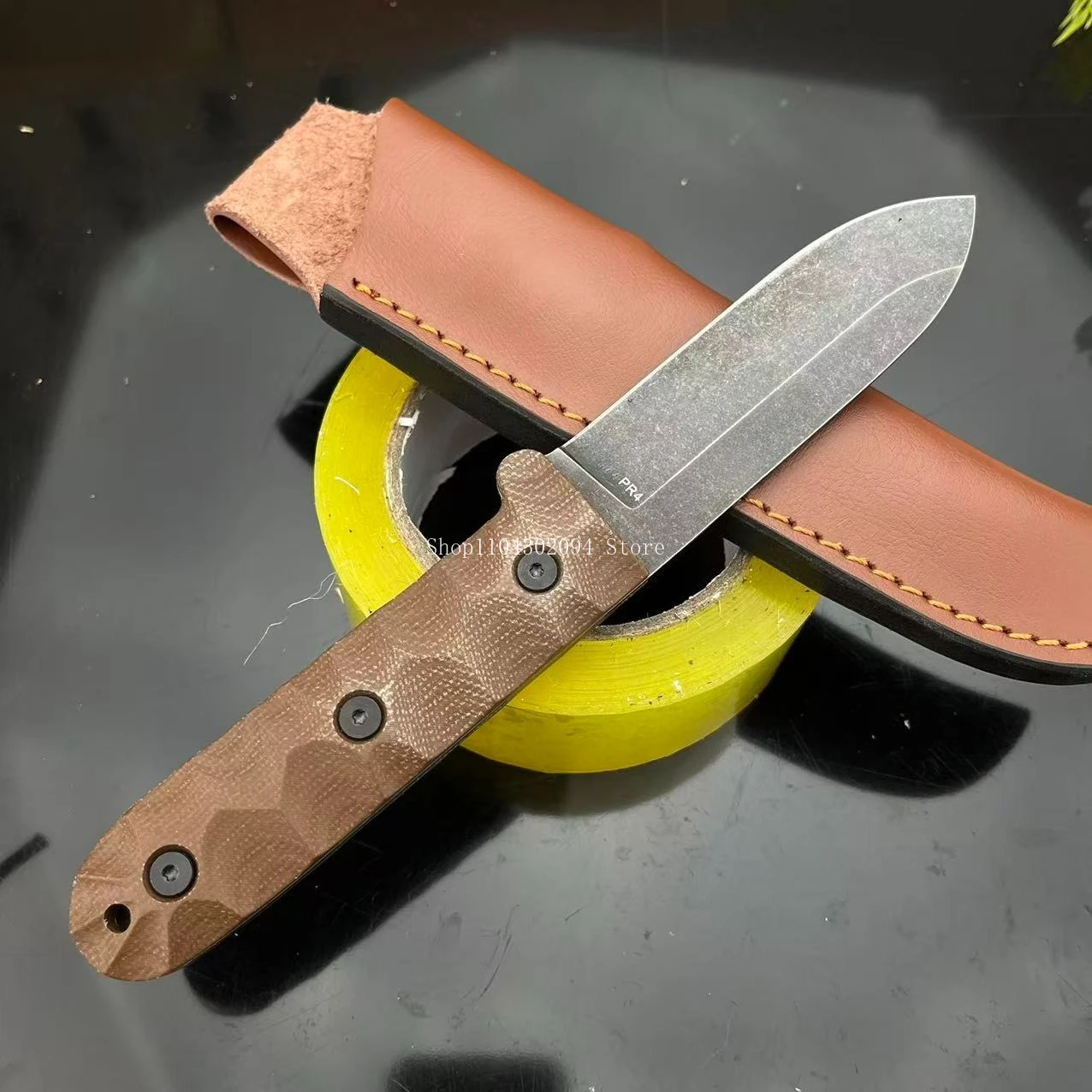 PR4 Adventure Cutting Tools Climbing Gear Durable Outdoor Camping Hiking Utility Knife EDC Wilderness Survival Straight Knife
PR4 Adventure Cutting Tools Climbing Gear Durable Outdoor Camping Hiking Utility Knife EDC Wilderness Survival Straight Knife