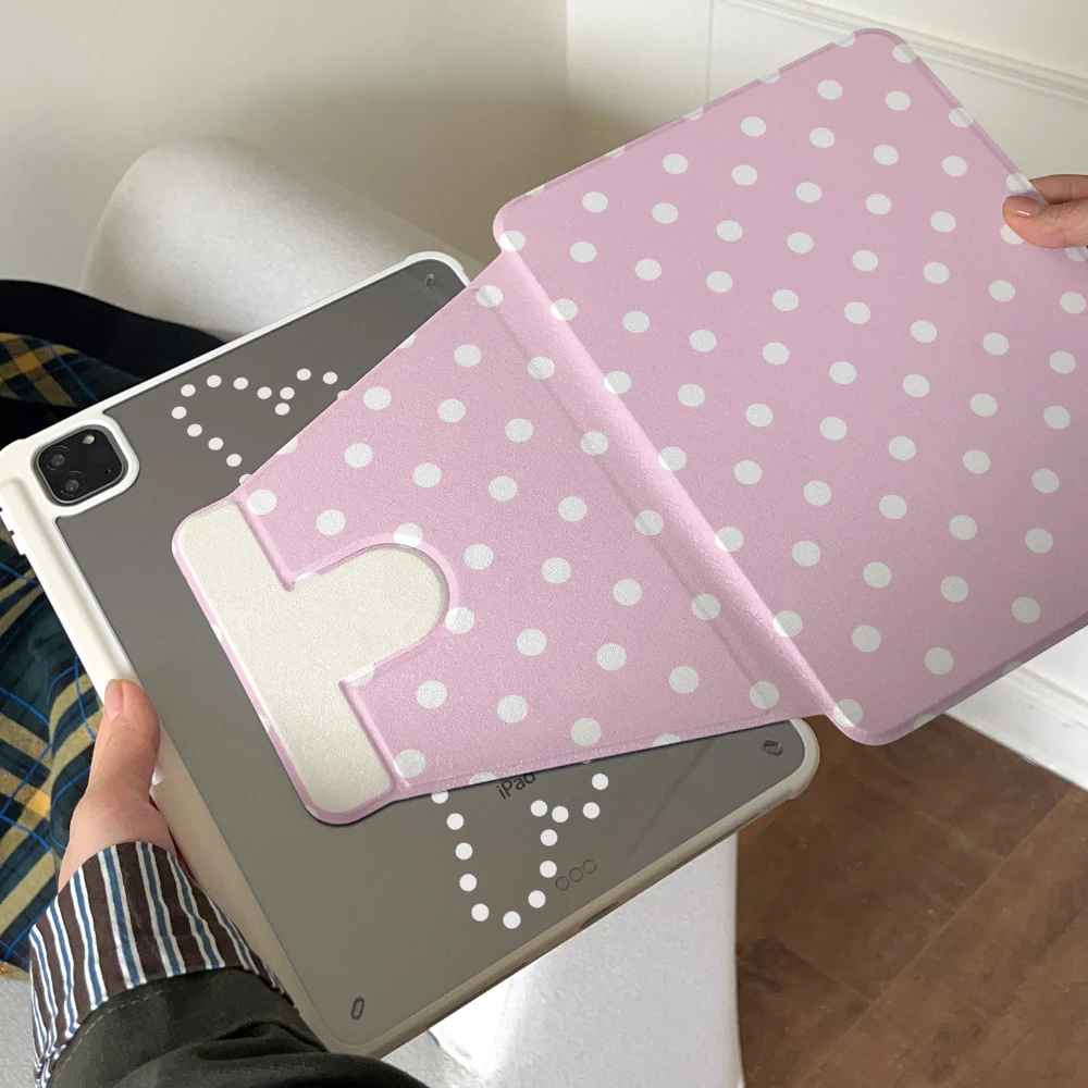 Ins Wing Polka Dot Pink Tablet Case For iPad Pro 11 12.9 13 M2 M4 M3 M5 Shell 8.3 9.7 10.2 5/6/7/8/9/10/11th Air 3 4 5 6 7 Cover
Ins Wing Polka Dot Pink Tablet Case For iPad Pro 11 12.9 13 M2 M4 M3 M5 Shell 8.3 9.7 10.2 5/6/7/8/9/10/11th Air 3 4 5 6 7 Cover