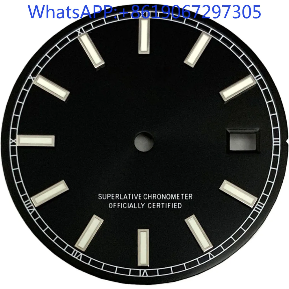 Vintage Classic Sunburst Texture Watch Dial Suitable for NH35/36/4R Automatic Movement Green Lume Roman NH35 Case Mod Parts
Vintage Classic Sunburst Texture Watch Dial Suitable for NH35/36/4R Automatic Movement Green Lume Roman NH35 Case Mod Parts