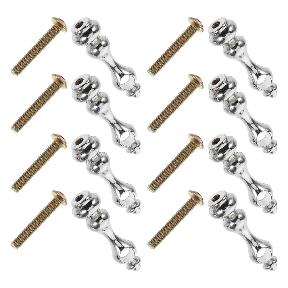 8pcs Fence Accessories Deck Railing Cap Connector Angled Handrail Cabinet Post End Spindles RailingBracket Furniture Hardware
8pcs Fence Accessories Deck Railing Cap Connector Angled Handrail Cabinet Post End Spindles RailingBracket Furniture Hardware