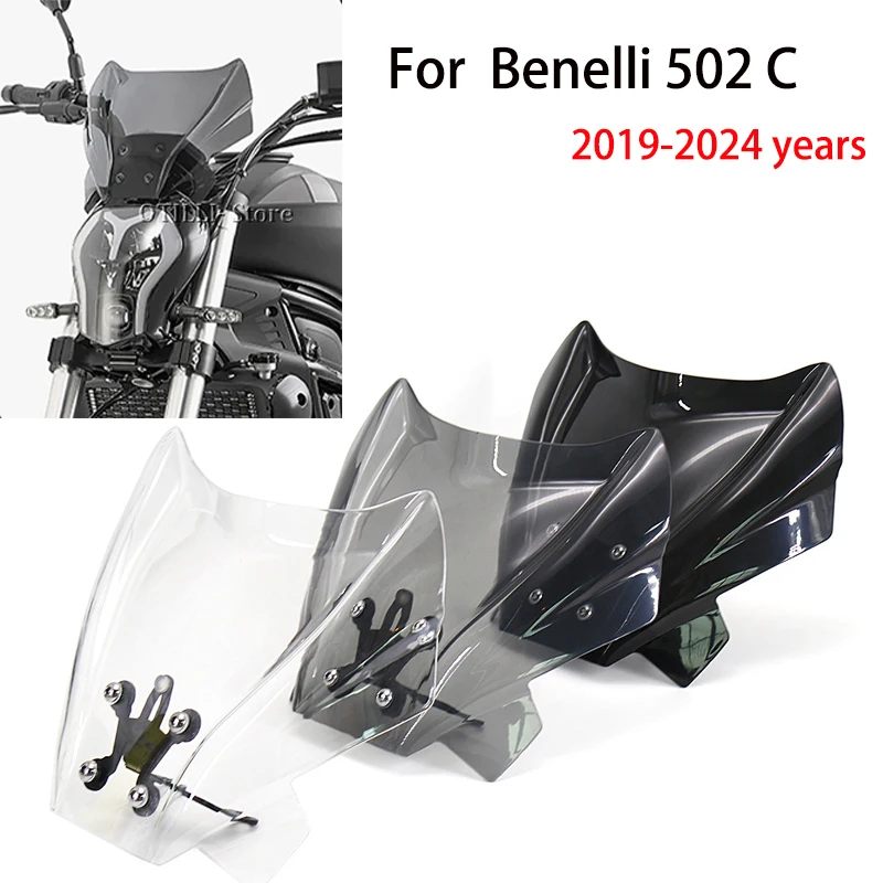 For Benelli 502C 502 C Motorcycle Modification Accessories Windshield With Bracket Air Deflector
For Benelli 502C 502 C Motorcycle Modification Accessories Windshield With Bracket Air Deflector