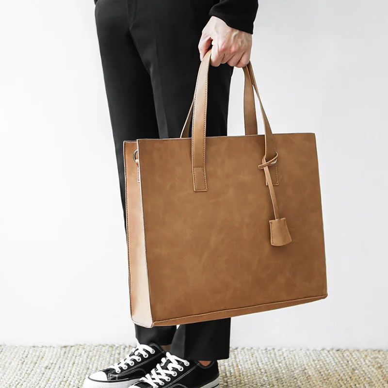 Universal vintage pu leather fashion large capacity business multifunctional casual handbag brand designer shoulder laptop bag
Universal vintage pu leather fashion large capacity business multifunctional casual handbag brand designer shoulder laptop bag