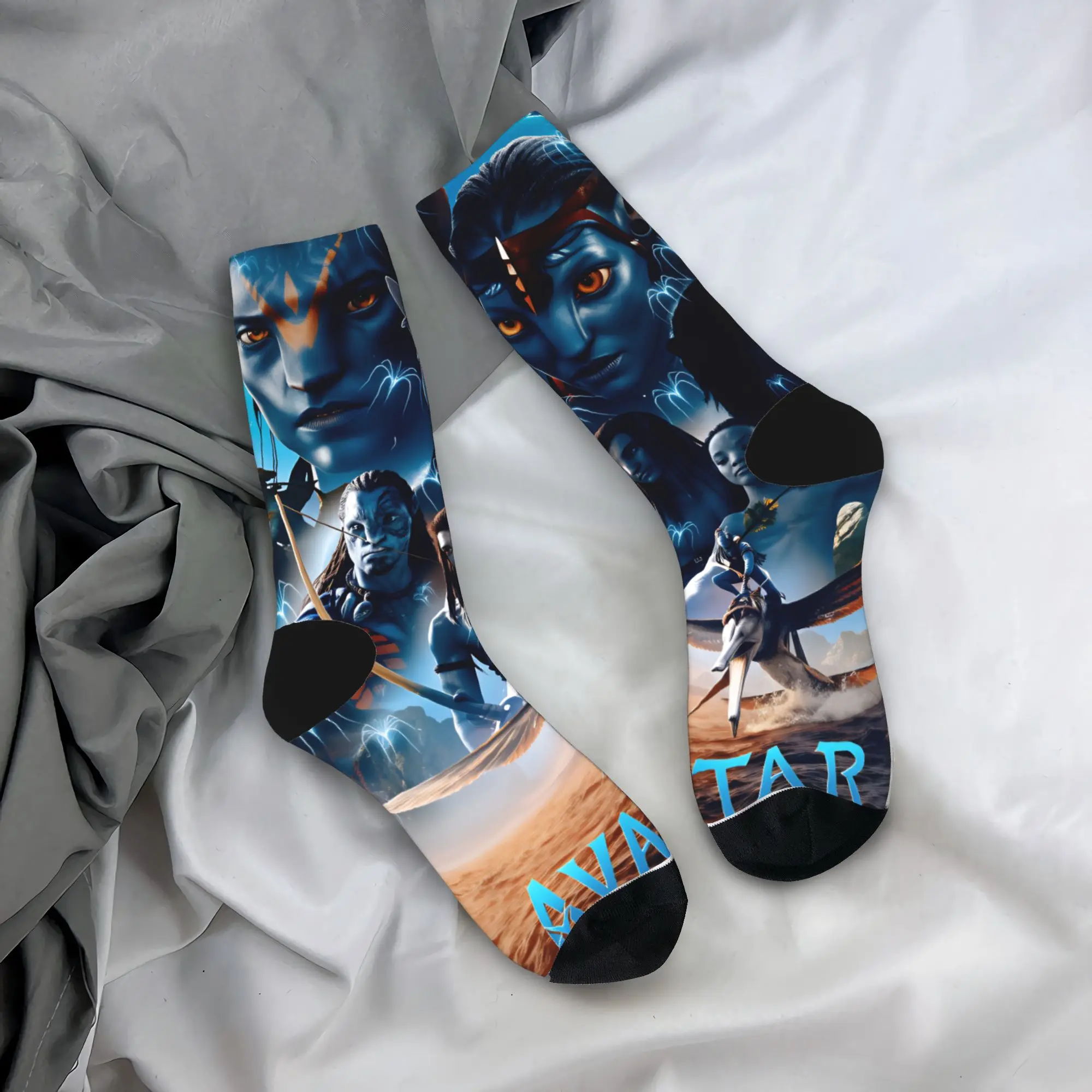 Аватарс Путь воды постер фильма носки графические чулки противоскользящие мужские носки теплые мягкие зимние повседневные спортивные носки для бега
Аватарс Путь воды постер фильма носки графические чулки противоскользящие мужские носки теплые мягкие зимние повседневные спортивные носки для бега