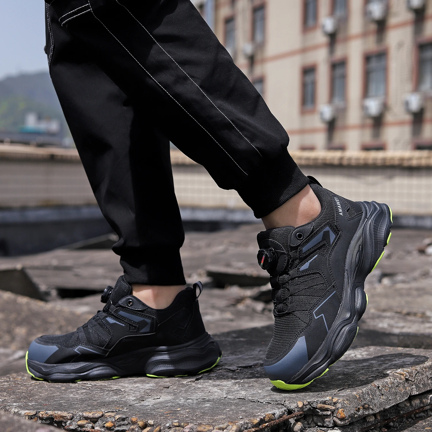 Steel Toe Safety Shoes Men, Anti-Puncture Anti-Smash Non Slip Industrial Work Boots, Lightweight CE New Work Safety Shoes
Steel Toe Safety Shoes Men, Anti-Puncture Anti-Smash Non Slip Industrial Work Boots, Lightweight CE New Work Safety Shoes