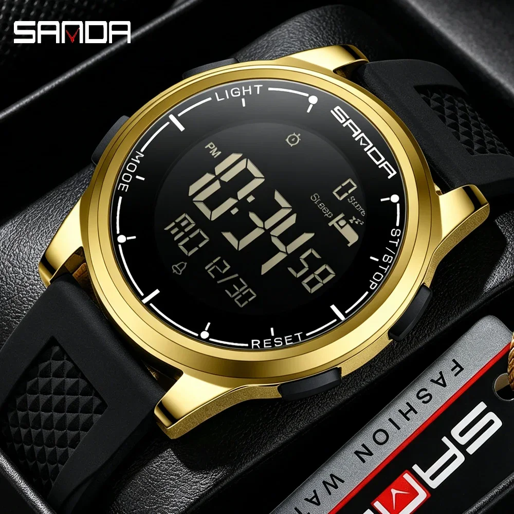 Outdoor Sport Watch Men Alarm Chrono Clock 5Bar Waterproof Military Man Watch LED Display Digital Watch Fashion Wristwatch Male
Outdoor Sport Watch Men Alarm Chrono Clock 5Bar Waterproof Military Man Watch LED Display Digital Watch Fashion Wristwatch Male