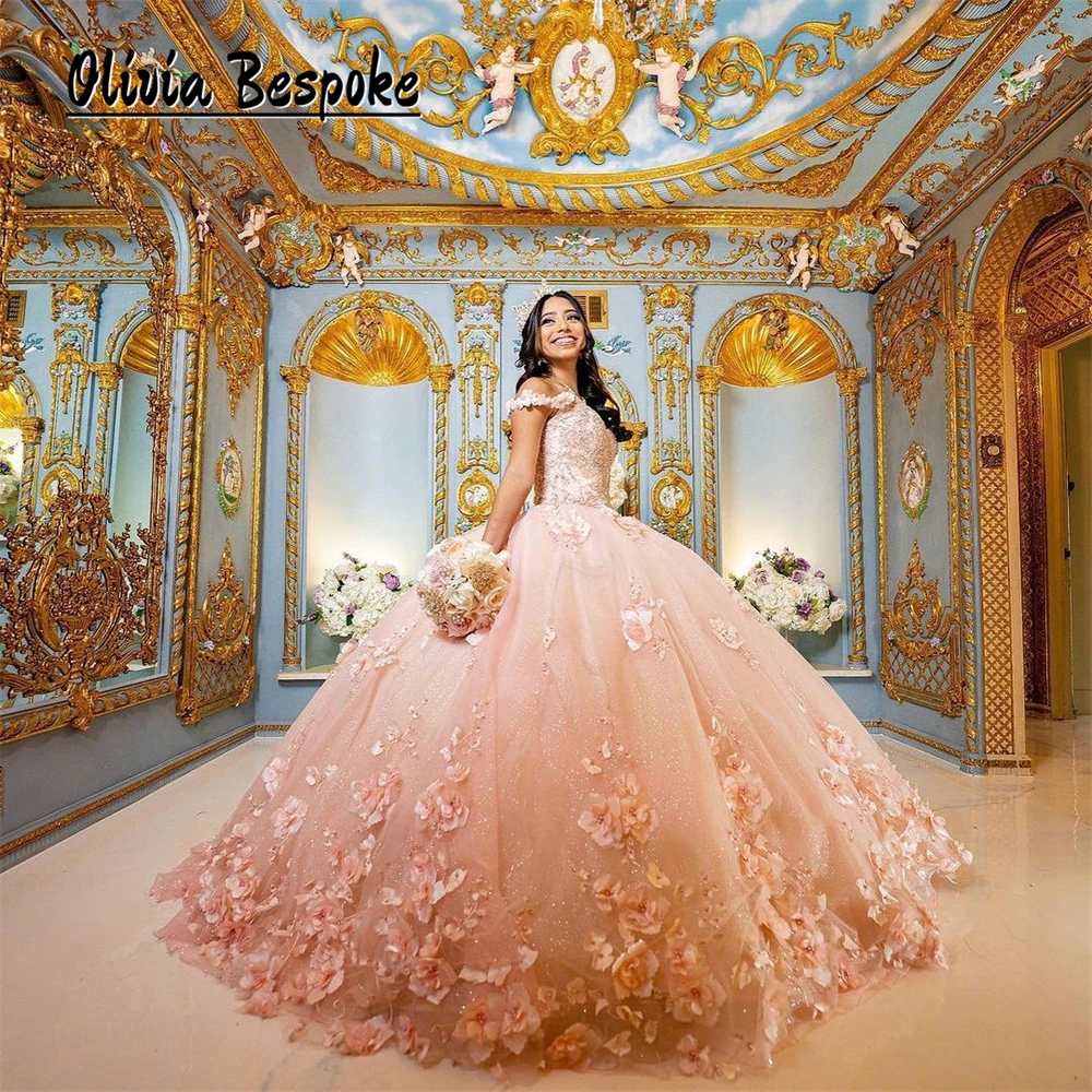 Absorbing Floral Appliques Pink Quinceanera Dresses Beads 15 Years Old Girl Ball Gown With Cape vestido para xv años Customized
Absorbing Floral Appliques Pink Quinceanera Dresses Beads 15 Years Old Girl Ball Gown With Cape vestido para xv años Customized