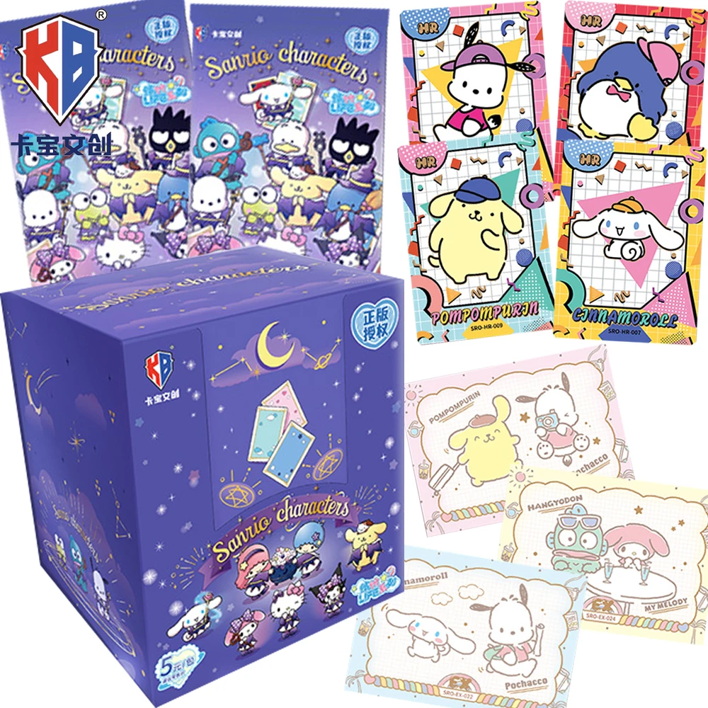 Kabao Original Sanrio Collection Cards Colorful Flowers Lovely Characters Dreamy Romantic Anime Cards Creative Peripherals Gifts
Kabao Original Sanrio Collection Cards Colorful Flowers Lovely Characters Dreamy Romantic Anime Cards Creative Peripherals Gifts
