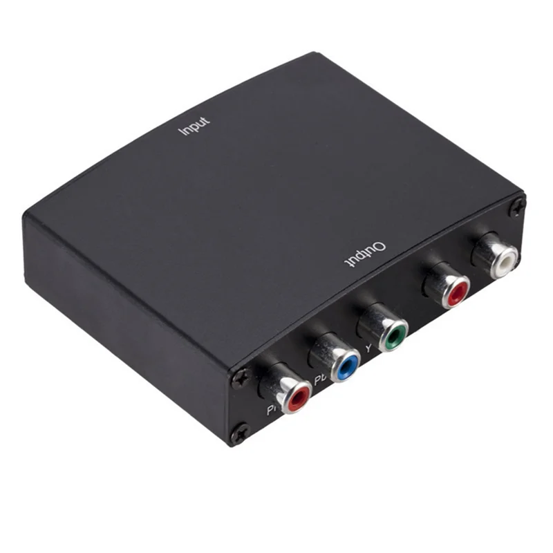 Ypbpr to HDMI Component to HDMI-Compatible HD Converter Ypbpr+L/Raudio to HDMI-Compatible Converter ZZM
Ypbpr to HDMI Component to HDMI-Compatible HD Converter Ypbpr+L/Raudio to HDMI-Compatible Converter ZZM
