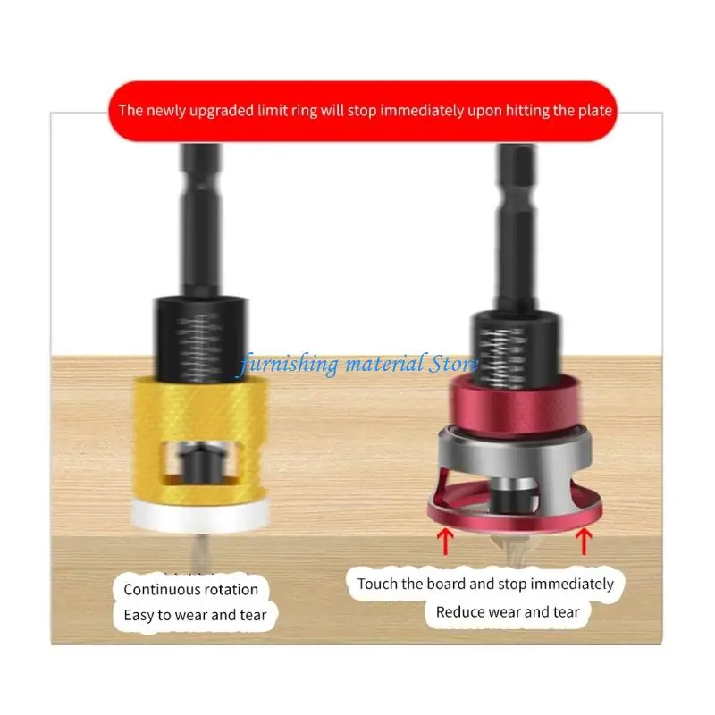 Y5GD Countersink Drill Set for Wood Drill Countersink with Depth Stop Drill
Y5GD Countersink Drill Set for Wood Drill Countersink with Depth Stop Drill