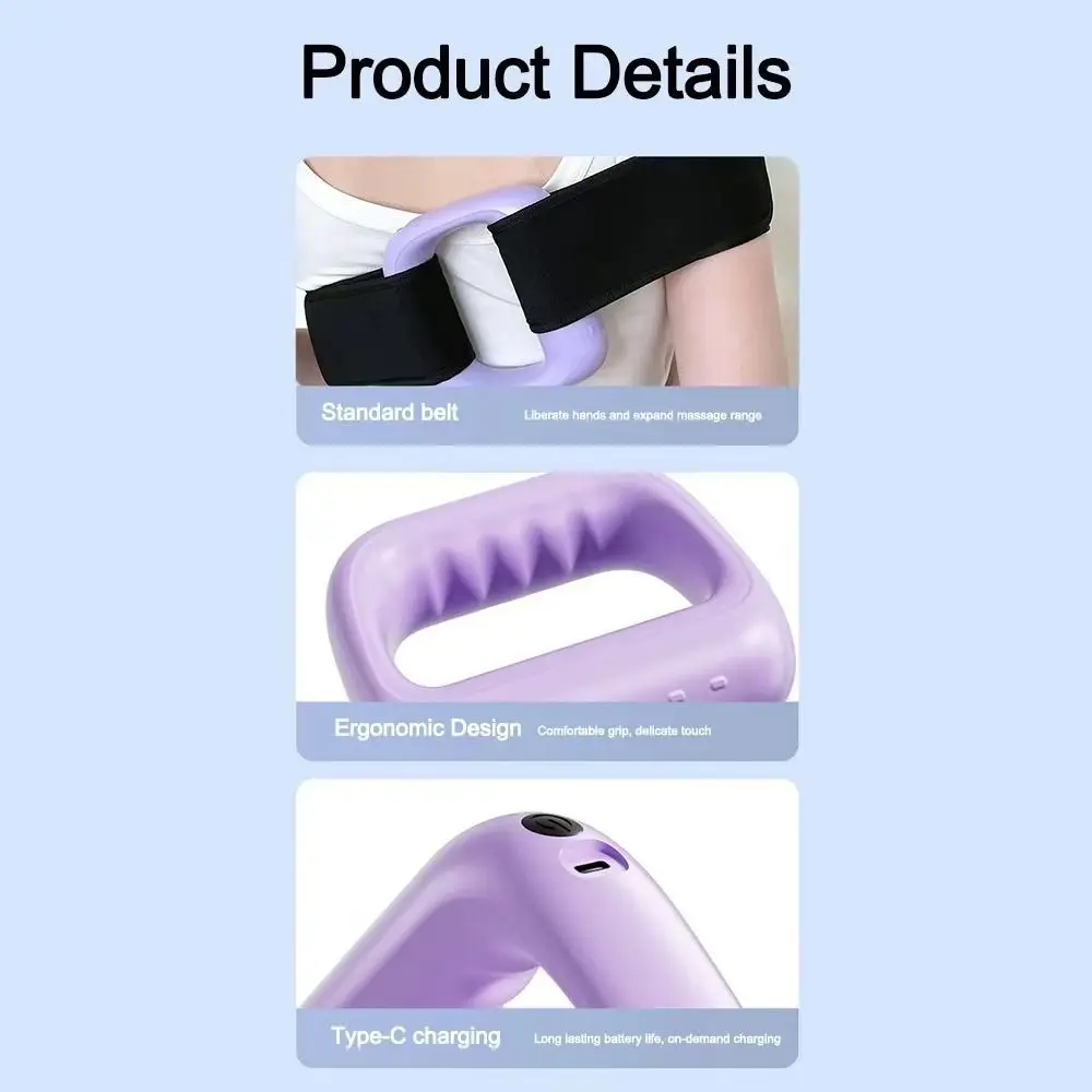 Electric Fascial Massage Ring High Frequency Vibration Waist Massager Handheld Muscle Masajeador Body Massage Machine
Electric Fascial Massage Ring High Frequency Vibration Waist Massager Handheld Muscle Masajeador Body Massage Machine
