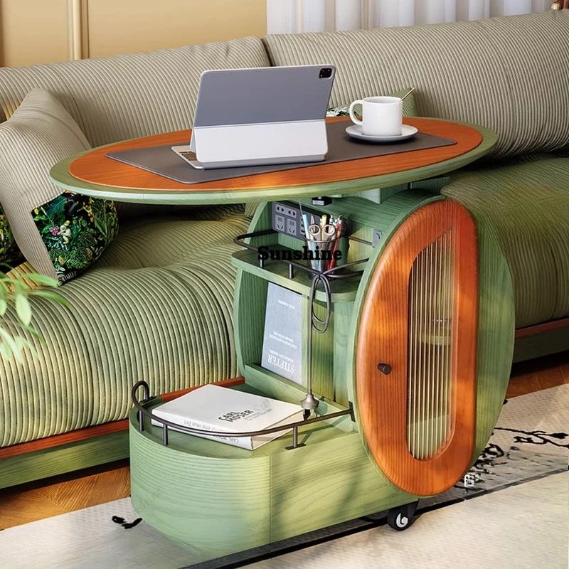 Mobile computer desk sofa side several bedrooms movable workbench bedside table
Mobile computer desk sofa side several bedrooms movable workbench bedside table