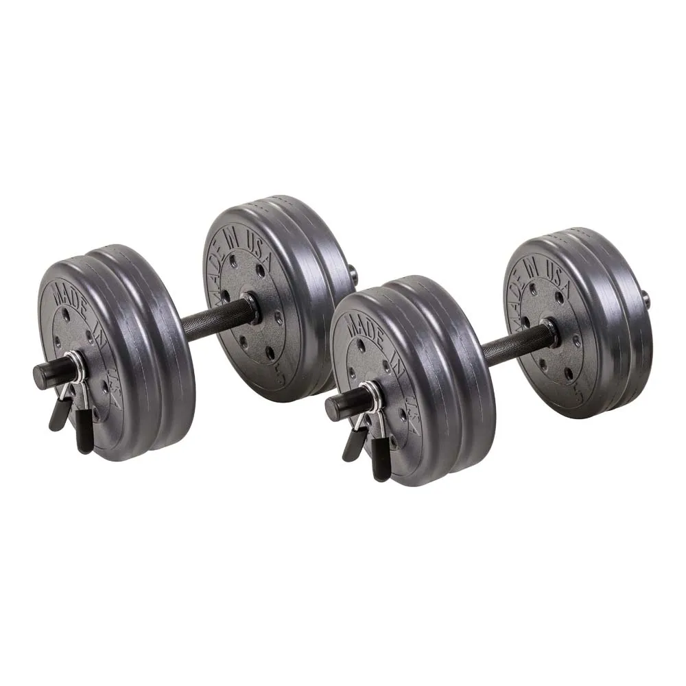 Adjustable 42LB Dumbbell Set with Spring Clips, 14' Knurled Bars – A, Essential Home Gym Equipment for Strength Training
Adjustable 42LB Dumbbell Set with Spring Clips, 14' Knurled Bars – A, Essential Home Gym Equipment for Strength Training