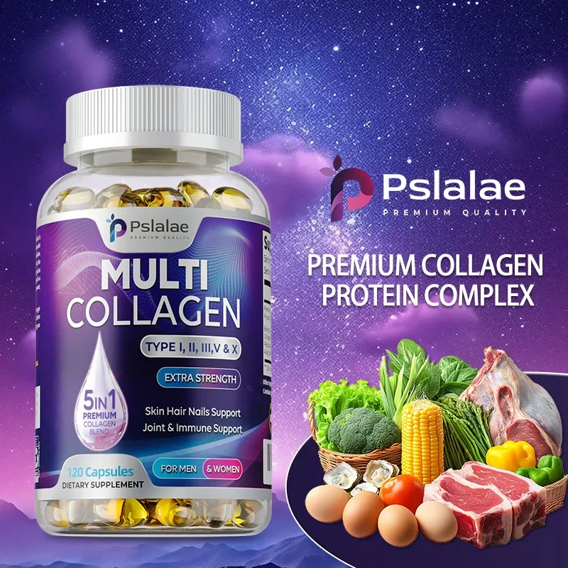 Multiple Collagen - Skin, Joints, Hair, Nail Health, Antioxidant - Collagen Types I, II, III, V, and X
Multiple Collagen - Skin, Joints, Hair, Nail Health, Antioxidant - Collagen Types I, II, III, V, and X
